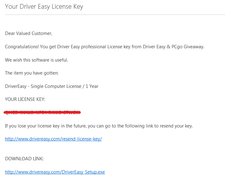 easy driver pro license key free